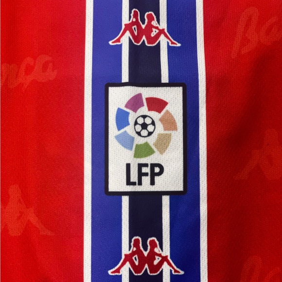 Ronaldo #9 FC Barcelona 95-97 Kappa Home Soccer Jersey - Picture 5 of 7